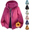 Winter Jacket Thicker Warm Waterproof Windproof Warm Casual Sports Jacket Men Women Sport Hiking Running Hooded Casual Warm Coat