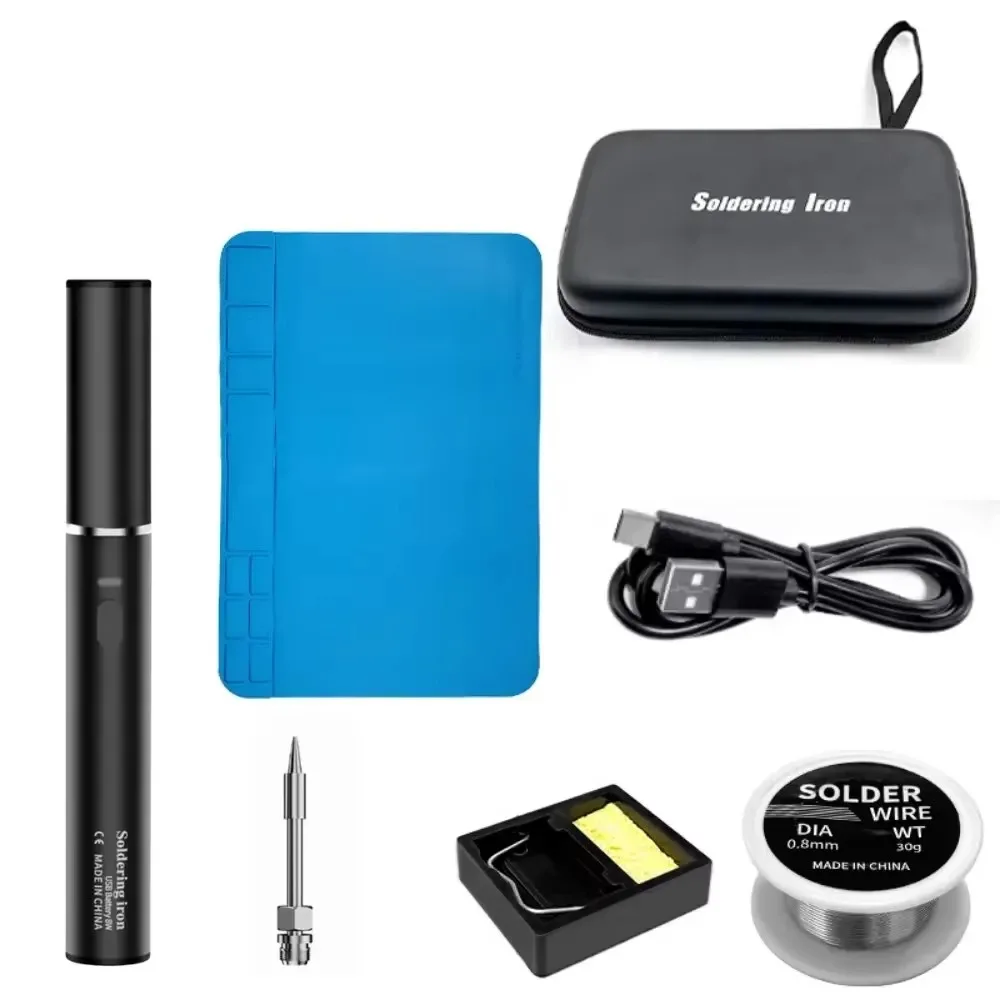 مجموعة لحام لاسلكية محمولة، تعمل بنظام USB وتتميز...