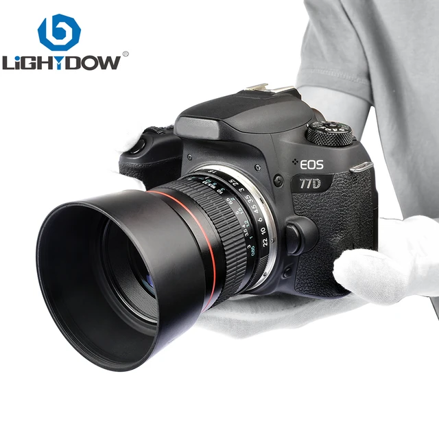 Obiettivo Lightdow 85mm F1.8 Manuale Per Canon EF/EF-S - Leggero E Full Frame - Foto 13