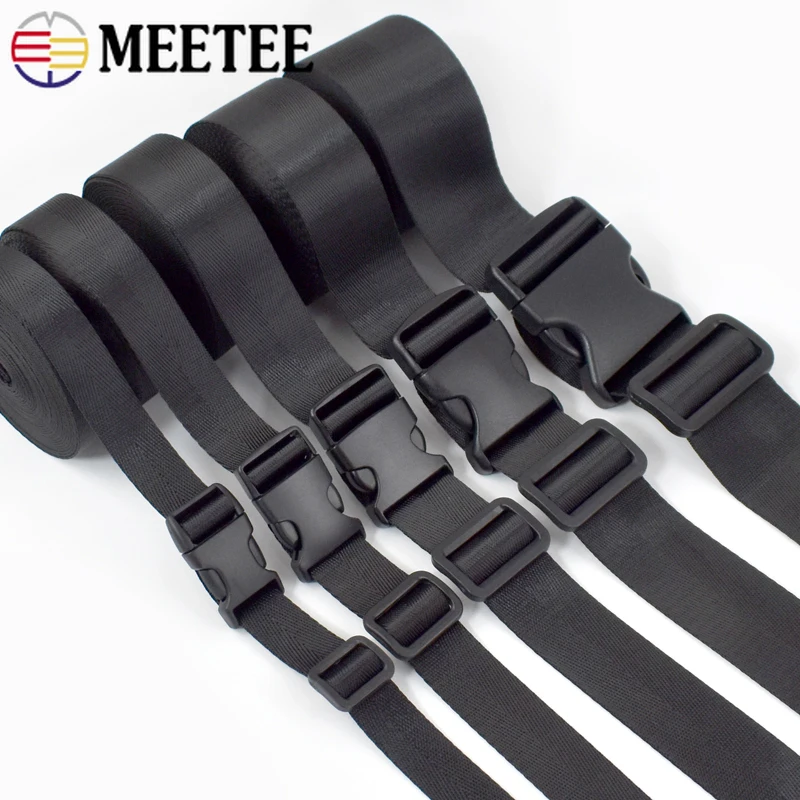 Buckle for Straps 1 Inch Plastic Buckles Clips Quick Release Buckle  Adjustable 6 Pcs Fit 1 Nylon Webbing Straps + Cam Safety Buckles 6 Pcs +