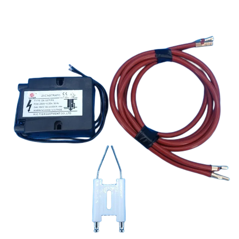 점화 변압기, 고전압 와이어 및 점화 바늘, 오일 버너용, 220V 입력 및 15KV 출력, 3 개