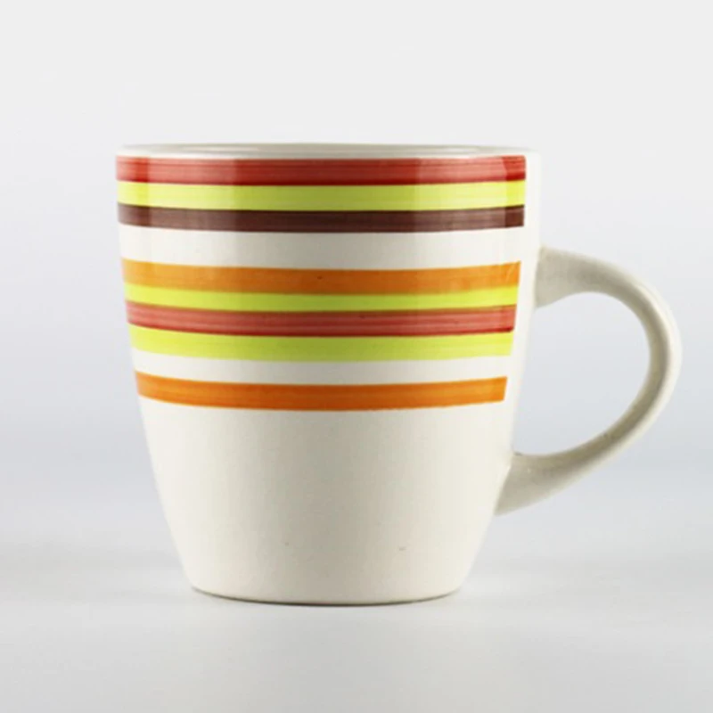 

Colorful Classical Ceramic Hand-painted Cup, Coffee Milk Drink Juice Cup