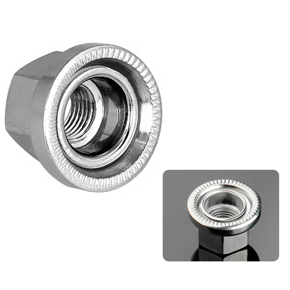 2PCS Bicycle Screw Nut M9 M10 3/8 For MTB Bikes Hubs Series Motors Hub Bicycle Parts