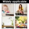 2 Pcs Wipes Dispenser Portable Baby Wipe Storage Box Case Sealing Design Lids Container Heart Shaped Lid Adult Reusable 5