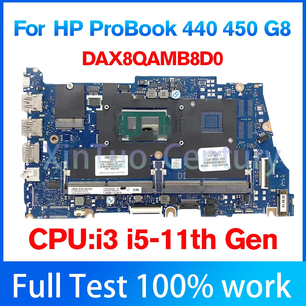ノートブックマザーボードdax8qamb8d0,HP Probook 440 450 g8