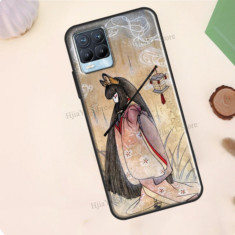 Kitsune Fox Art Phone Case - Elegant and Stylish Design