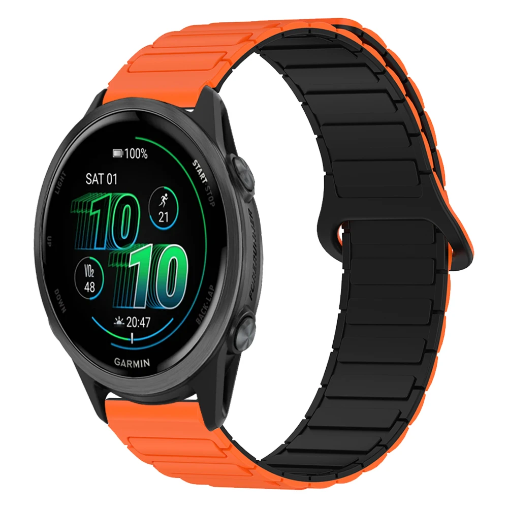 Silicone Magnetic Strap - Enhanced Comfort and Style Bracelet with Versatile Sizing Options