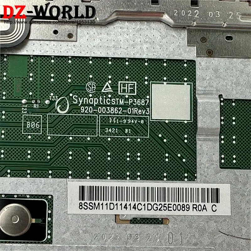 Touchpad Mouse Board Pad Clicker New/Orig for Lenovo Thinkpad T14 P14s T14s X13 G3 Gen3 Laptop 5M11B95898 5M11B95900 5M11B95901