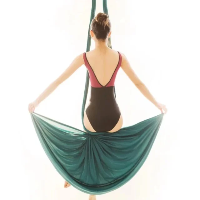 Aerial Yoga Hammock Fabric Flying Swing Trapeze Silk Anti-Gravity Inversion Air Traction Touch Device Meditation Mat 1-9m choice 4