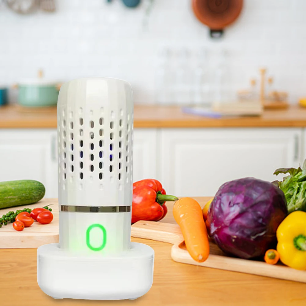 

Portable Wireless Vegetable Washer 4200mAh Vegetable Cleaning Device USB Charging Household Remove Pesticide Kitchen Accessories