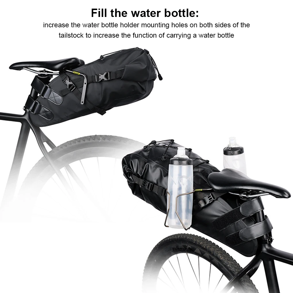 Stabilisator für Fahrradsattel-Halterung-Verstärkungsrack-Taschen-Trinkflaschen- Sattelhalterrack 4