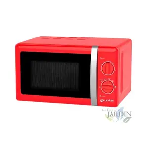 Microondas Orbegozo MIG2045, Rojo, 20 L, 700 W, Grill