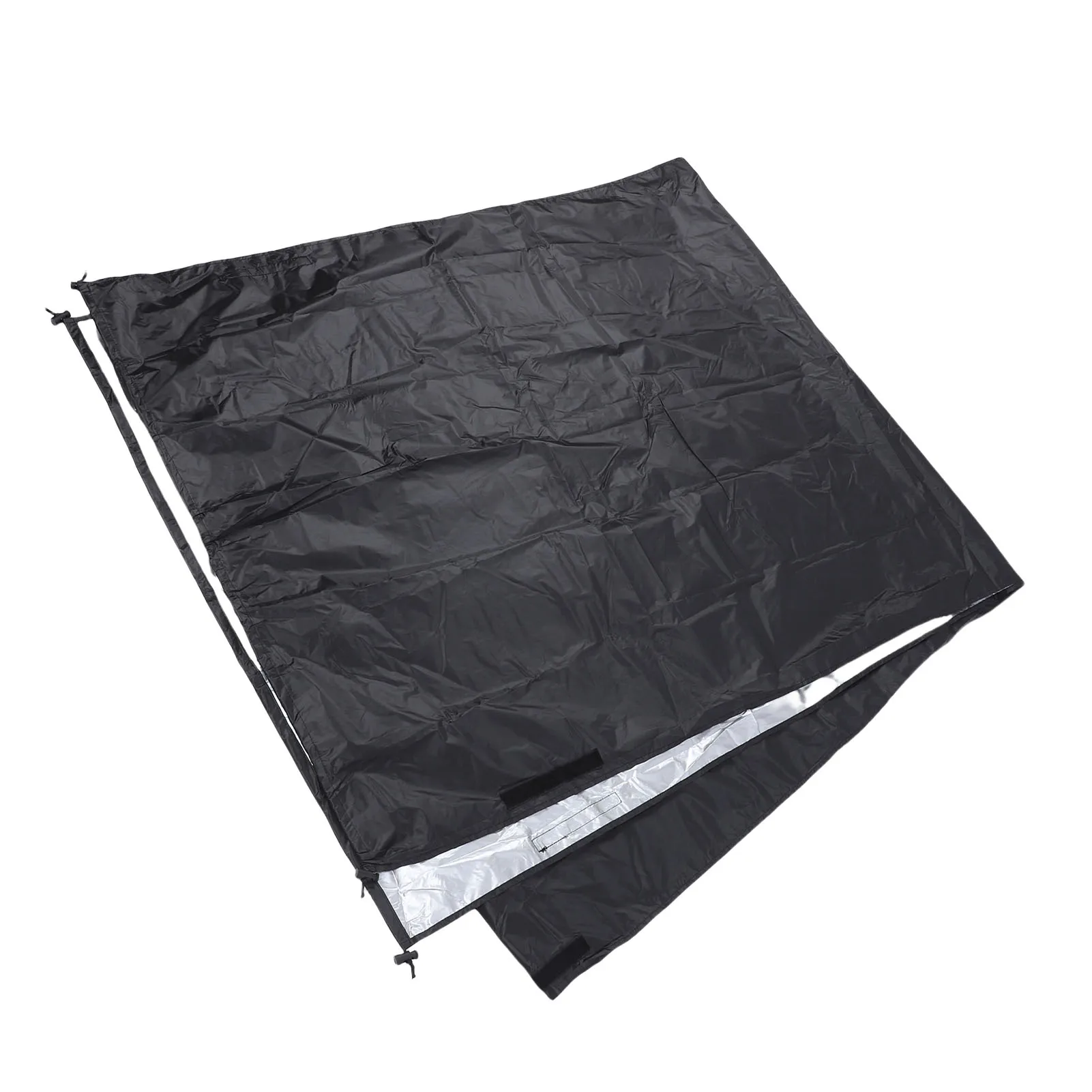 Pool Solar Reel Cover Pool Solar Reel Protective Cover Oxford Cloth Outdoor Pool Blanket Protector for Swimming Pools Black