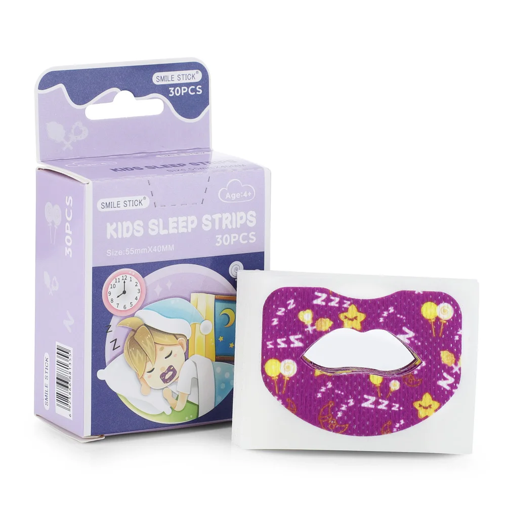 30PCS Mouth Correction Stickers Anti-snoring Breathing Orthosis Mouth Sticker Children Anti-snoring Stickers Improve Night Sleep 6