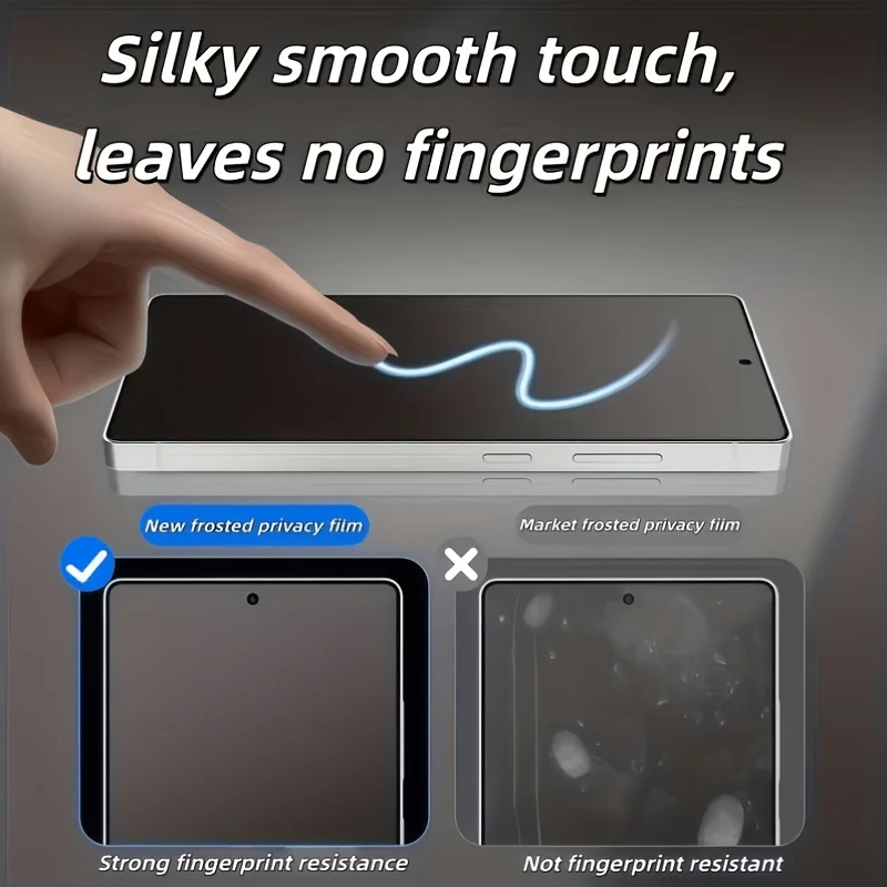 Dual Pack Privacy Tempered Glass Screen Protectors with Anti-Peeping Technology