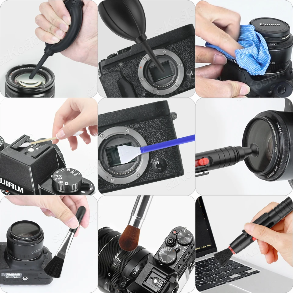 Fujin Digicleaner Kit Pulizia per Canon EOS, Nero Fujin Digicleaner Kit Pulizia per Canon EOS, Nero