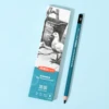 Matte Sketch Pencil Art Graphite Pencils Set HB, 2B, 4B, 6B, 8B,  12B, Mix For Painting Writing Shading Sketch Black Lead Design 6