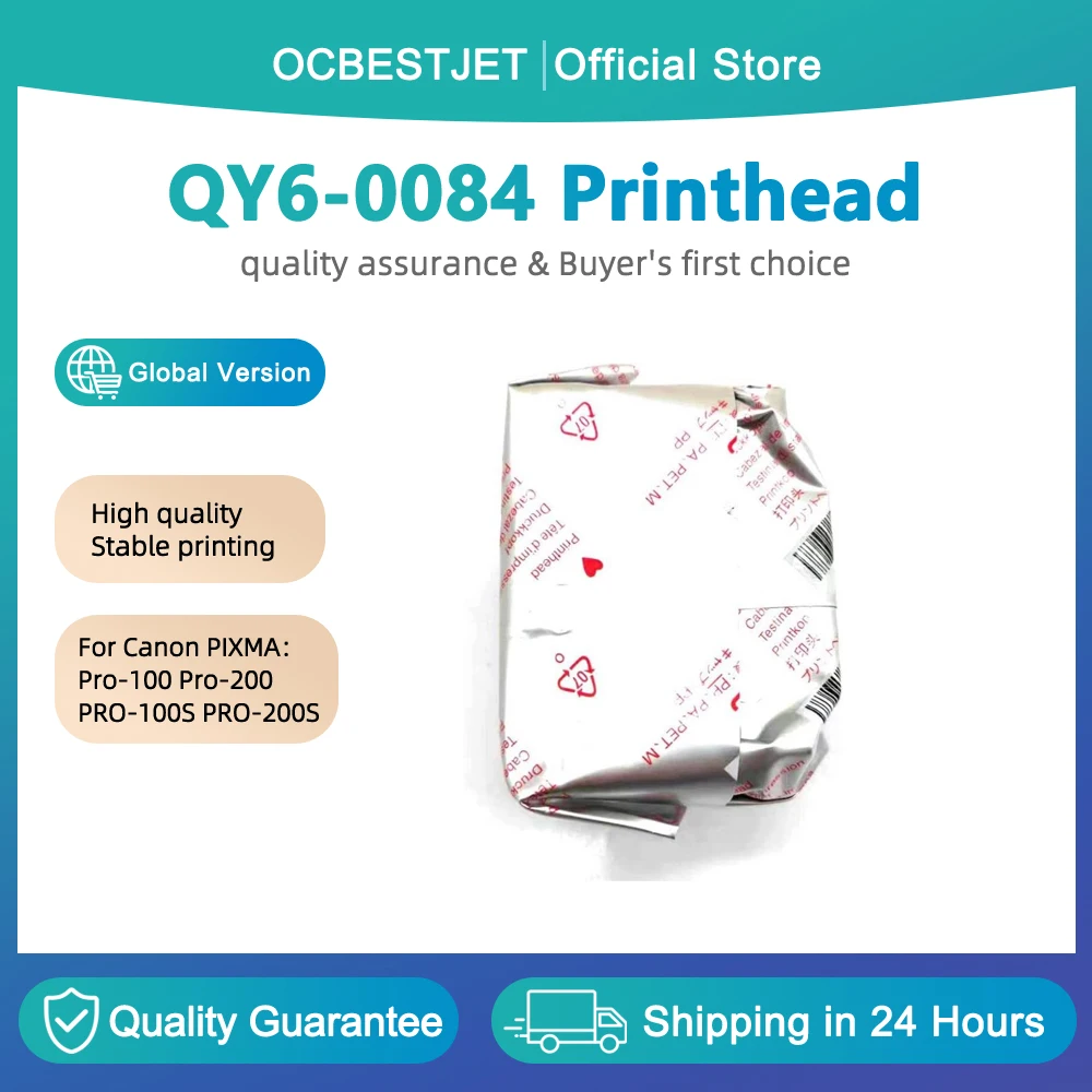 Testina di stampa QY6-0084 per Canon PIXMA Pro-100 Pro-200 PRO-100S PRO-200S - immagine 4