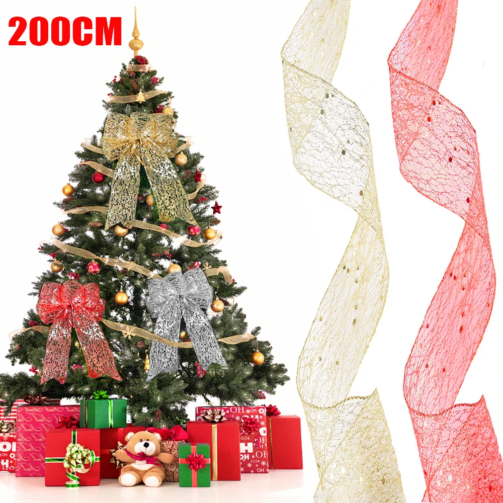 Wooden Ribbon Bow Maker with 3 Rolls Wired Burlap Craft Ribbons for  Christmas Bows Holiday Wreaths Crafts Decoration