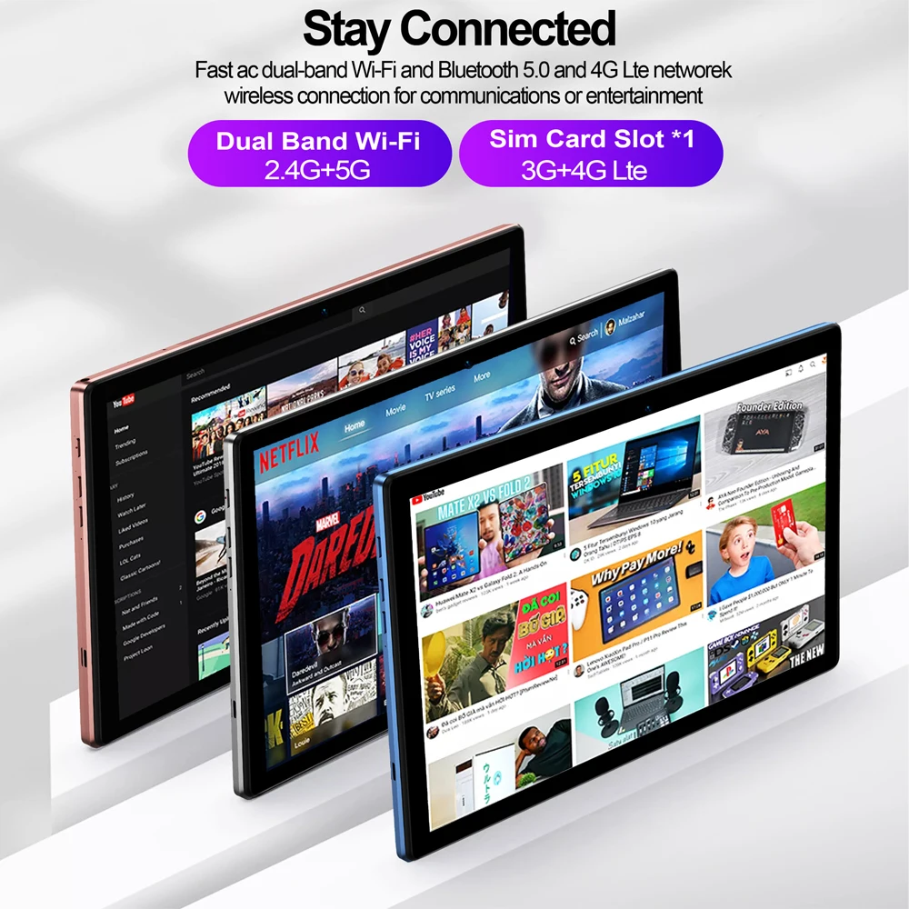 BDF P30 New 10.1 Inch Tablet PC - Octa Core, 4G Network, Android 12, Google Play, 8GB RAM, 256GB, Dual SIM, Dual Wifi, Type-C Description Image.This Product Can Be Found With The Tag Names Cheap Tablets, Computer Office, High Quality Computer Office, Tablets