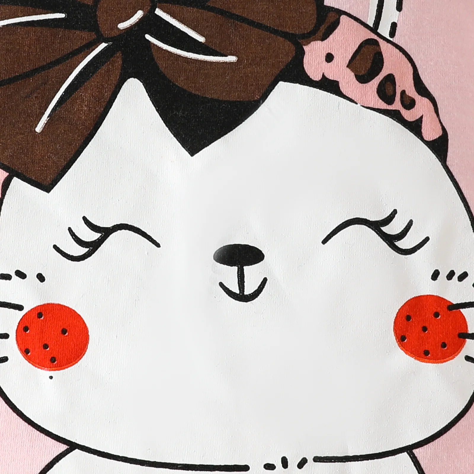여아용 긴팔 레터 탑, 고양이 티셔츠, 베레모 3 종 세트, 부활절 선물, 6-18 개월 , 가을 및 용수철