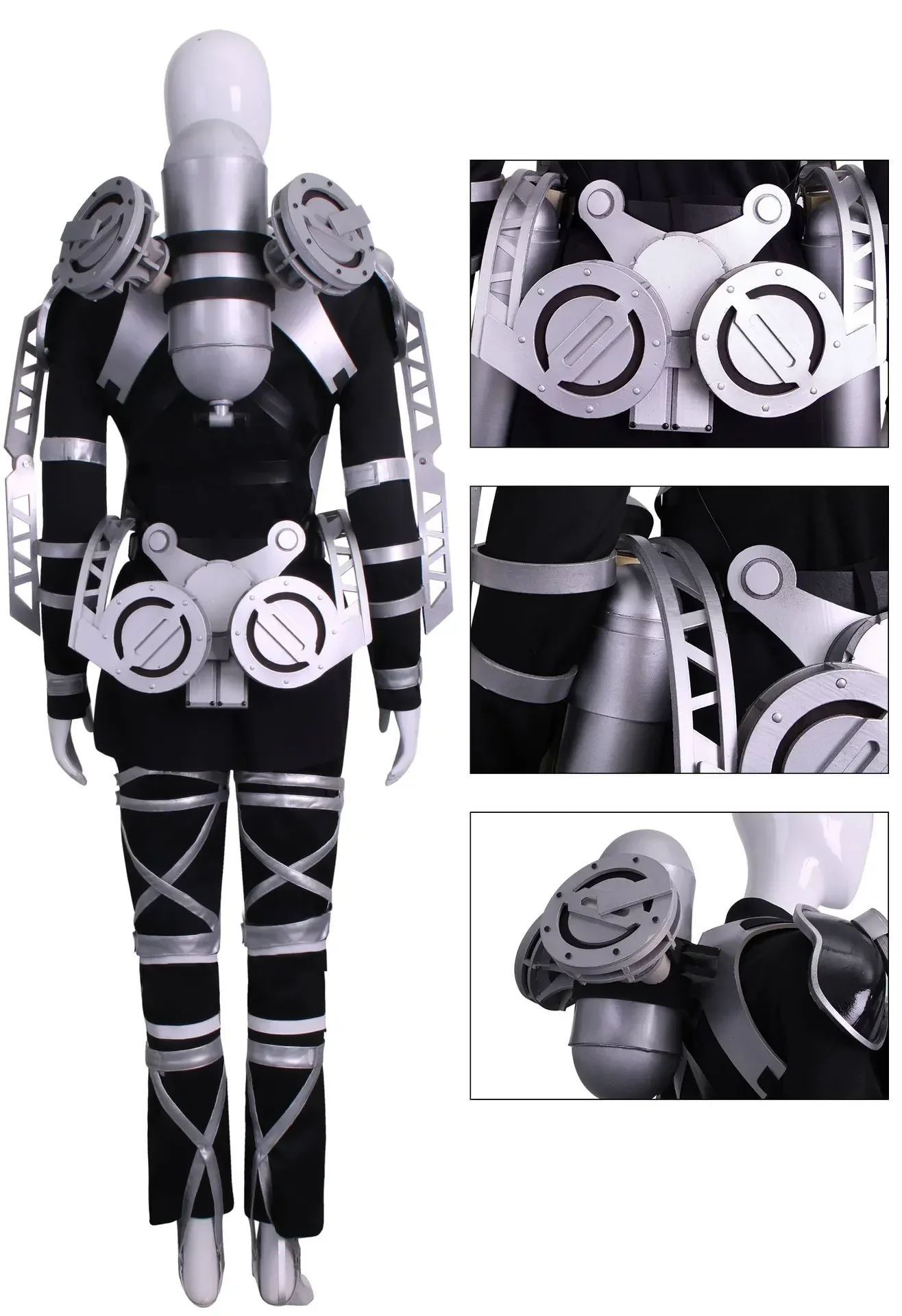 Attack on Titan Survey Corps Cosplay Costume Harness Armor