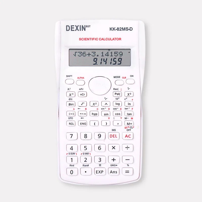 School Engineering Scientific Calculator Students Stationary Calculating Tools Exam Function Creative Color