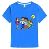 Влад Бумага А4 Children T Shirts  A4 Merch Casual Short sleeve Tops y2k boys girls clothes kids clothes Anime A4 Vlad T-shirt 2