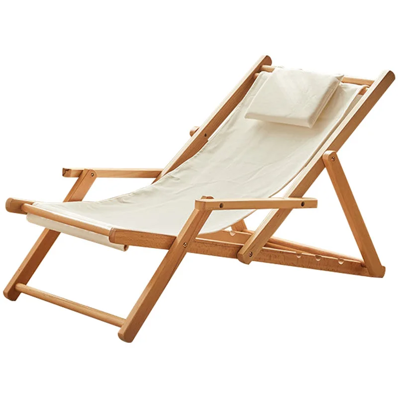

Portable Sun Loungers Outdoor Folding Lounge Chair Adjustable Height Adult Applicable with a Headrest Stable Durable Practical