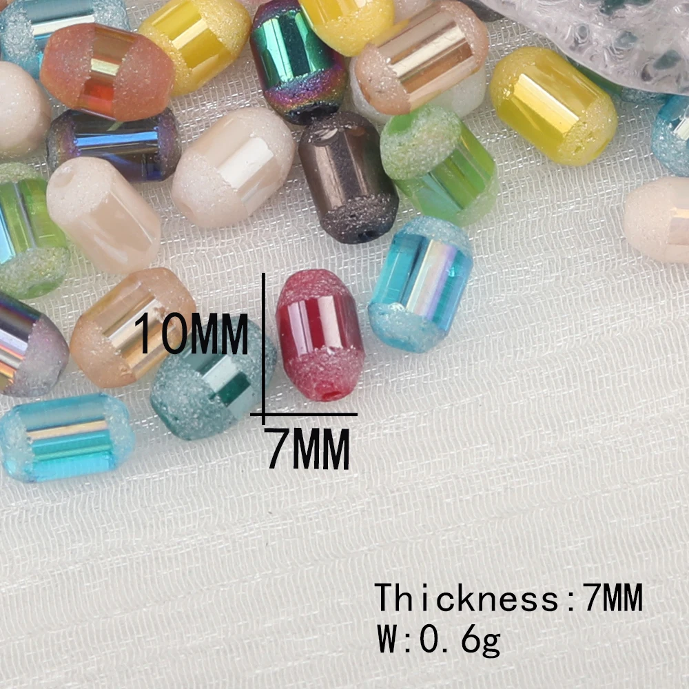 Cordial Design Crystal Material/AB Plating/Hand Made Beads/Pill Shape/DIY Beads Making/Jewelry Findings & Components - cordial