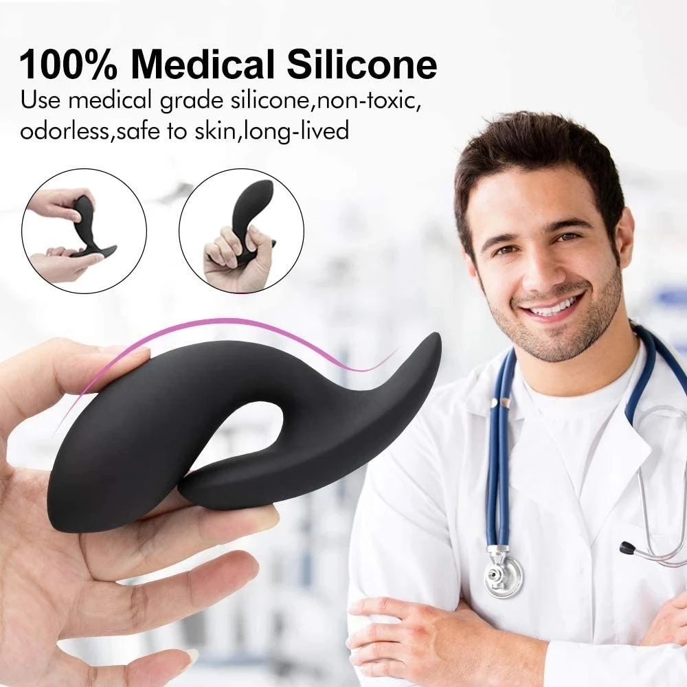 Analkugeln aus Silikon, Analplug, Trainingsset, riesiger ausgestellter Sockel, tragbarer hohler Analplug, Prostatamassage, G-Punkt_voghion.com