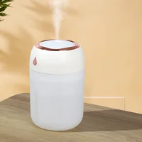 Mini humidificateur d'air USB Portable, diffuseur d'arôme, lumière froide LED, brume de 330ml pour chambre, maison, voiture, purificateur de plantes 4