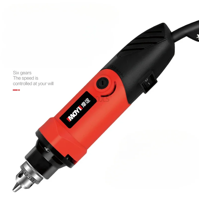 230W Engraver Electric Drill 220V 30000R/MIN 6-speed Variable Speed Electric Grinder Grinding Machine Polishing Rotary Tool valiantoin 1 8 air micro grinder 3mm pneumatic pencil die grinder 58000 rpm free speed polishing engraver kit pneumatic tool