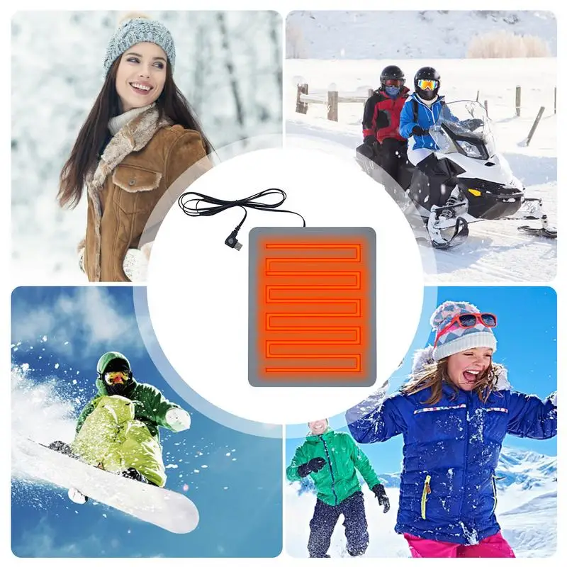 

Графиновый нагревательный коврик, силиконовый Электрический нагревательный лист, графиновый водостойкий нагревательный лист, горячий компресс, самодельный нагревательный коврик