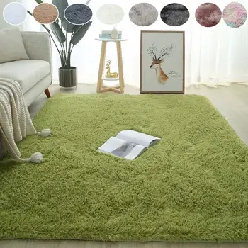 Fluffy Plush Living Room Rug 1