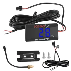 High - Precision Temperature Gauge with Sensors (Blue)