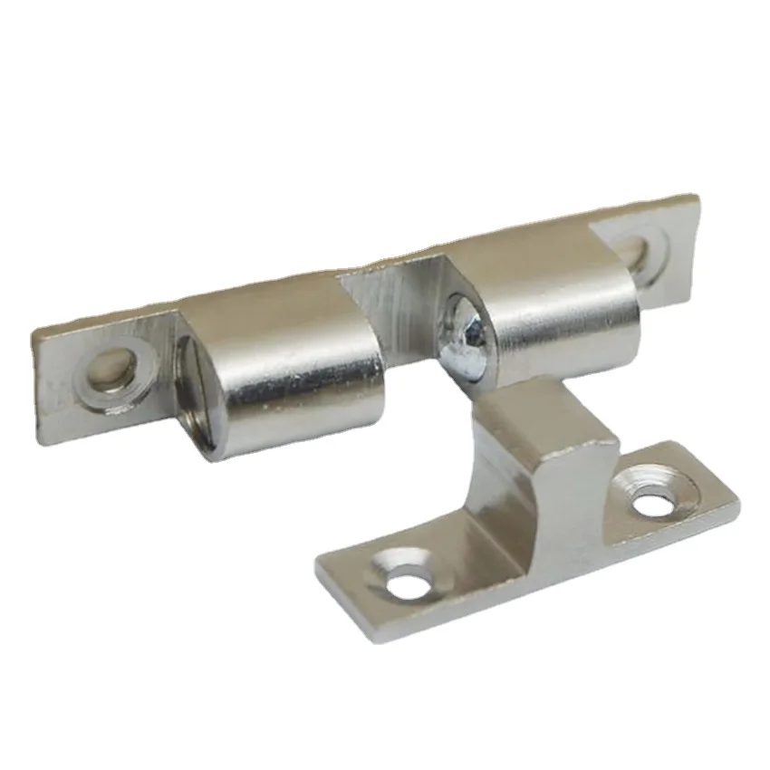 Door Latch 60mm Length Pure Copper Double Spring Steel Ball Catch for Furniture Cupboard Cabinet Door