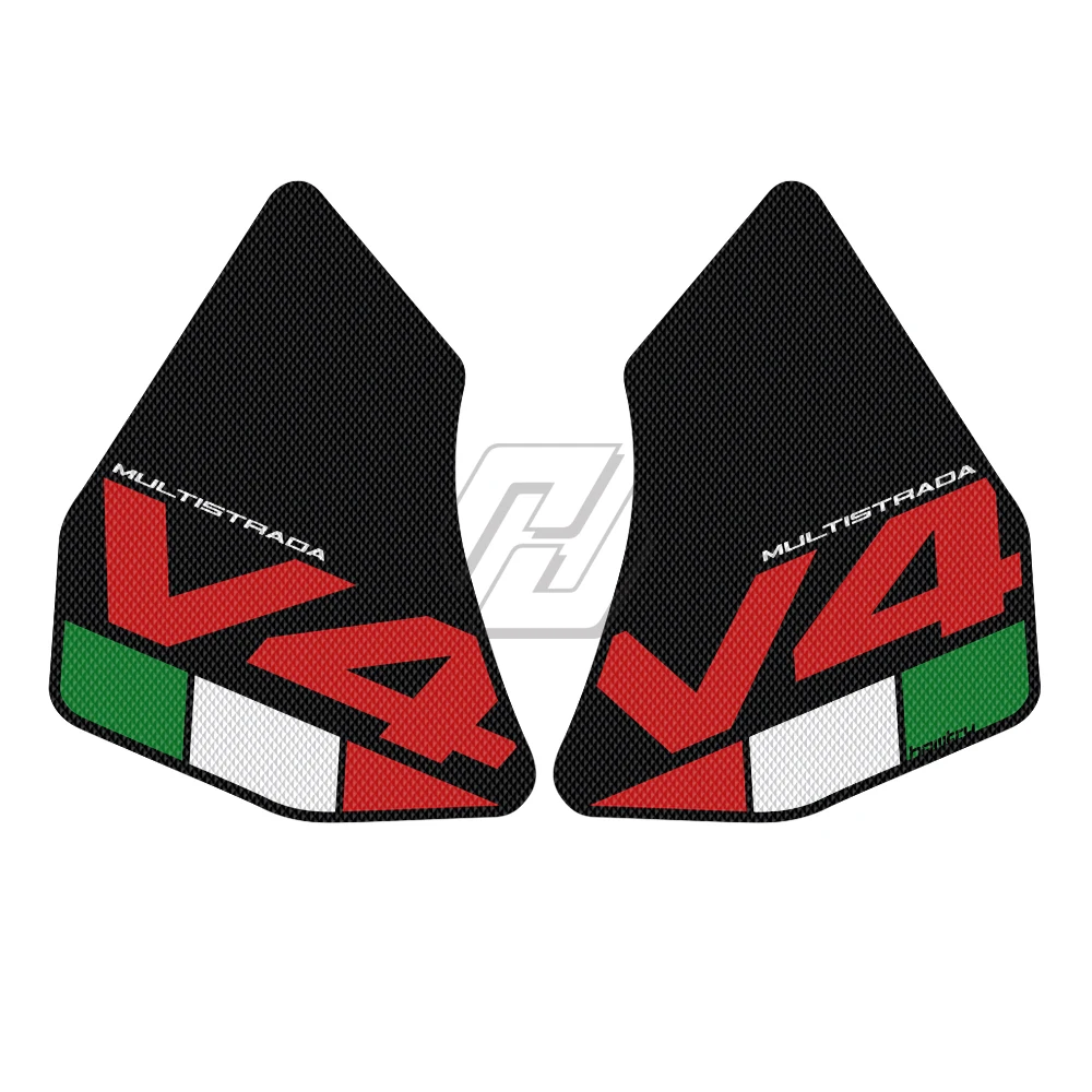 For Ducati Multistrada V4 1100 Sport 1100S Motorcycle Anti slip Tank Pad 3M Side Gas Knee Grip Traction Pads Protect