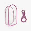 Dark Pink Keychain