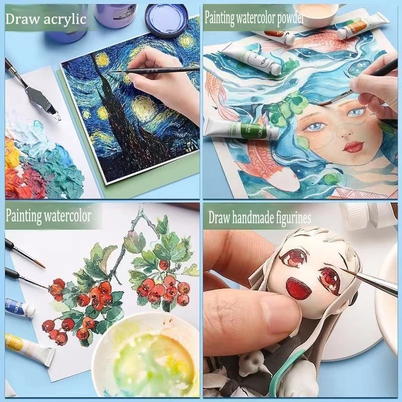 Art Brushes Painting Acrylic and Oil Brushes To Paint Walls Brush Painting Brush Pen Craft Accessories YS002 painting brushes
