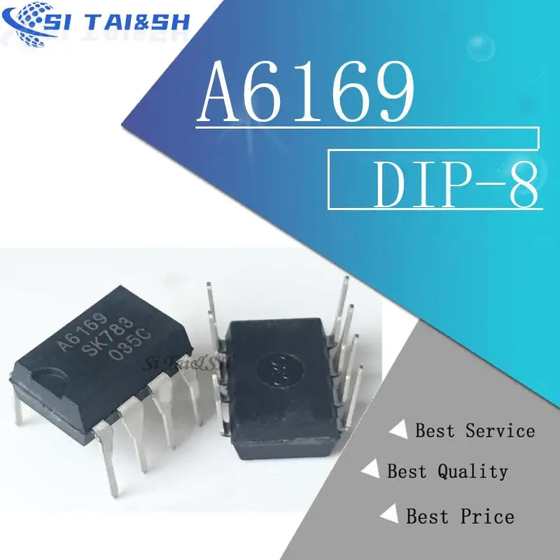 5PCS A6169 STR A6169 DIP 8 LCD ชิป IC integration|integrated circuit ...