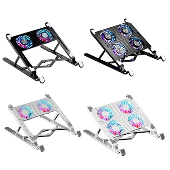 Portable Gaming PC Laptop Cooler with 2/4 Silent 1