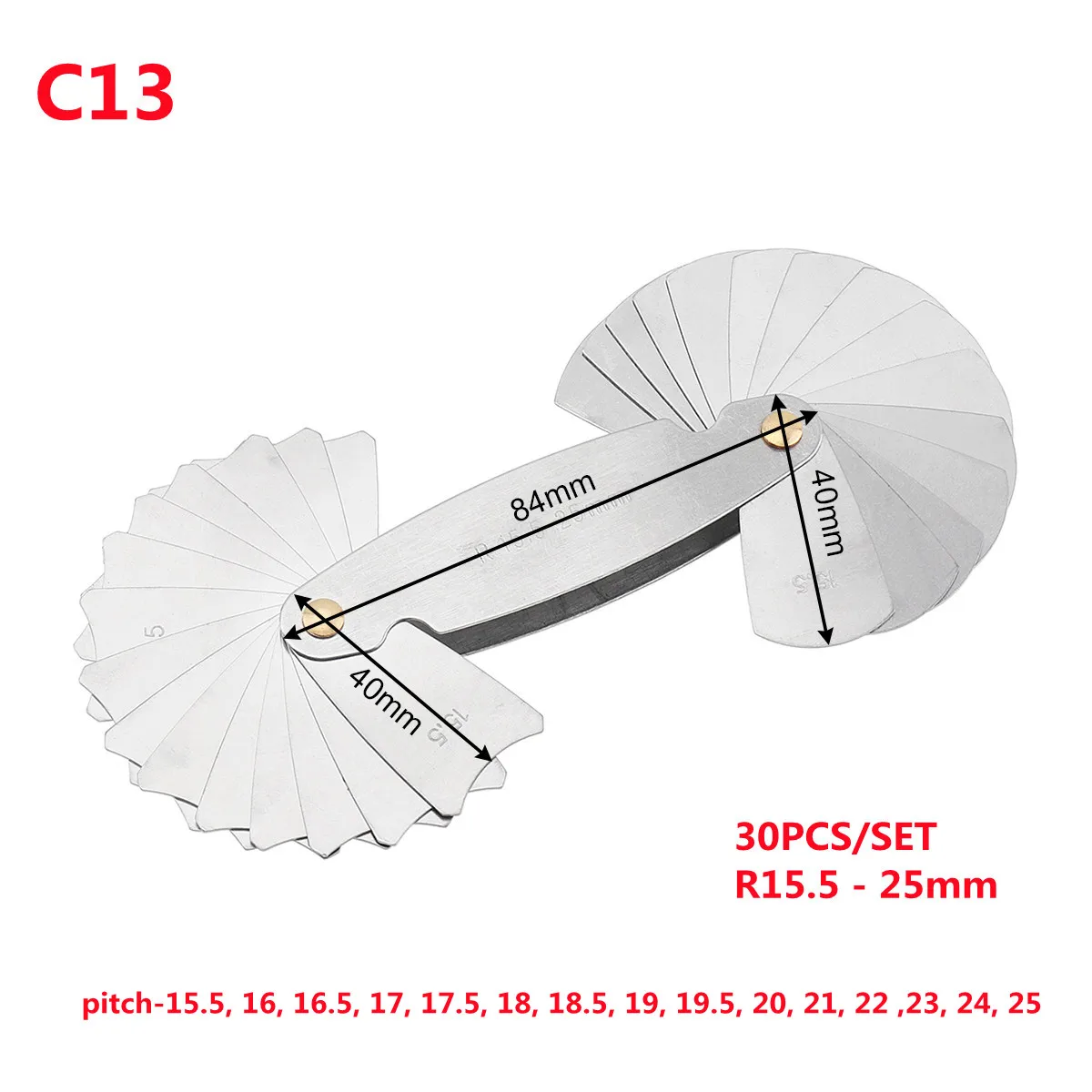 C13 15.5-25mm