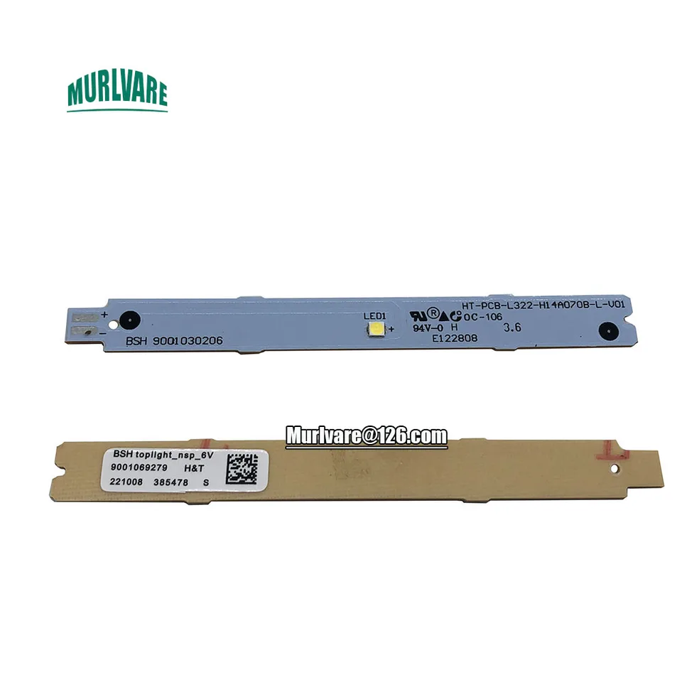 Barre Lumineuse Pour Réfrigérateur Siemens/Bosch - Compatible Réf. BSH9001030205, 9001069888, 3V/6V