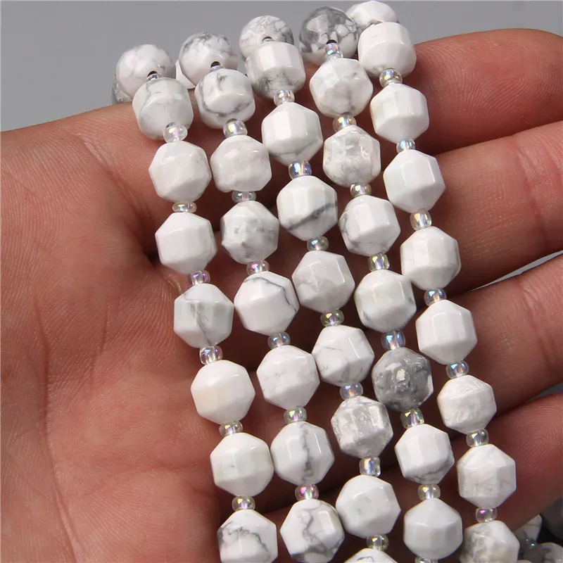 Natural Stone Beads Small Round Faceted Beads Color Loose Exquisite Beaded  For Jewelry Making DIY Bracelet Necklace Accessories - AliExpress