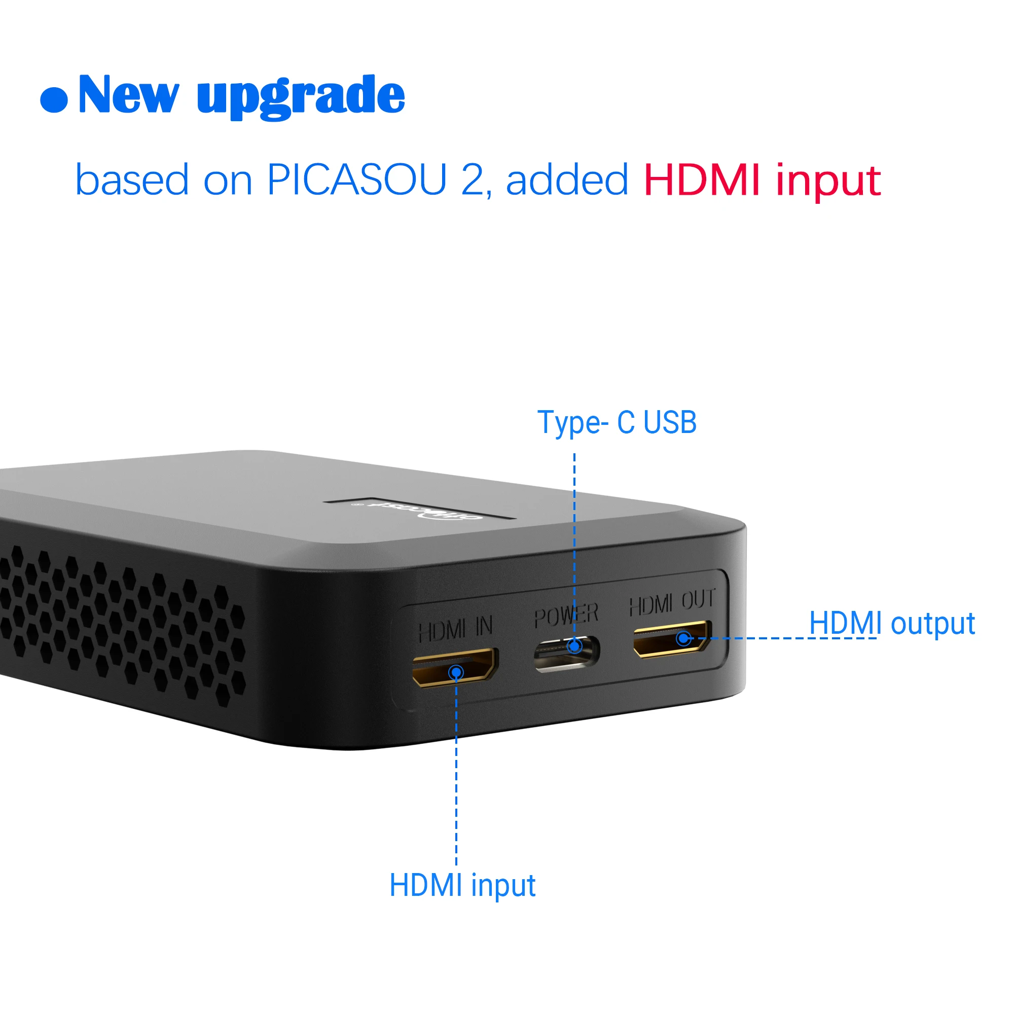 OTTOCAST PICASOU 2 PRO CarPlay AI Box Wireless Android Auto TV Box HDMI Input for Kia Hyundai VW Car Accessories