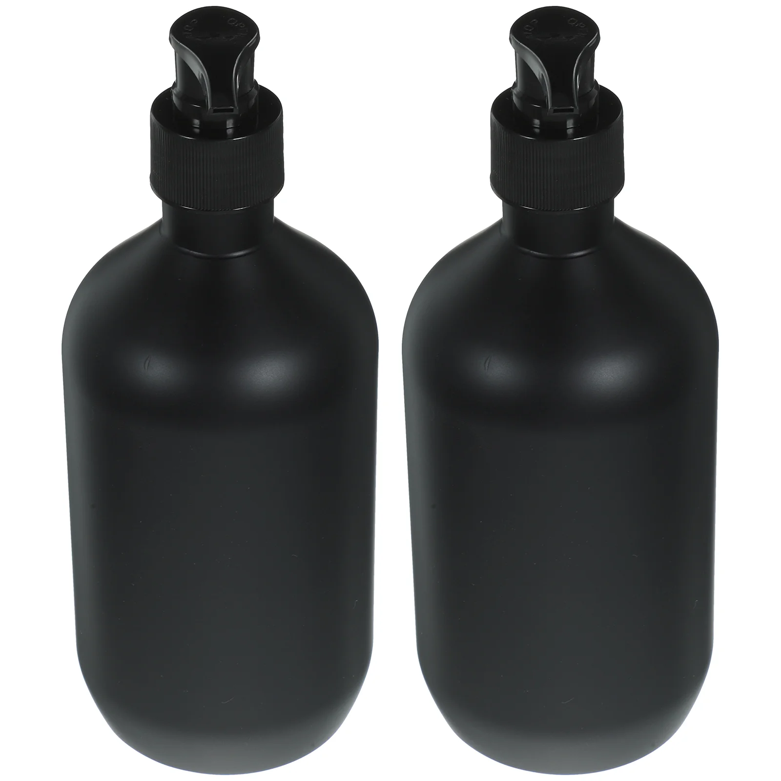 

Empty Press Pump Bottles Plastic Hand Soap Dispenser Dish Soap Refillable Bottle Black Plastic Liquid Soap Dispenser