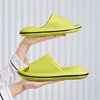 Women Summer EVA Slipper Solid Color couple Beach slippers 2024 Solid Color Flat Sandals Non-slip Bathroom Slippers Pantuflas 4