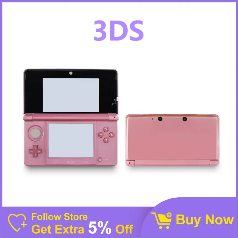 Originale 3Ds 3Dsxl 3Dsll Console Di Gioco Palmare Console Di Gioco Giochi Gratis Per Nintendo 3Ds Trasportare 128Gb Di Migliaia Di Giochi