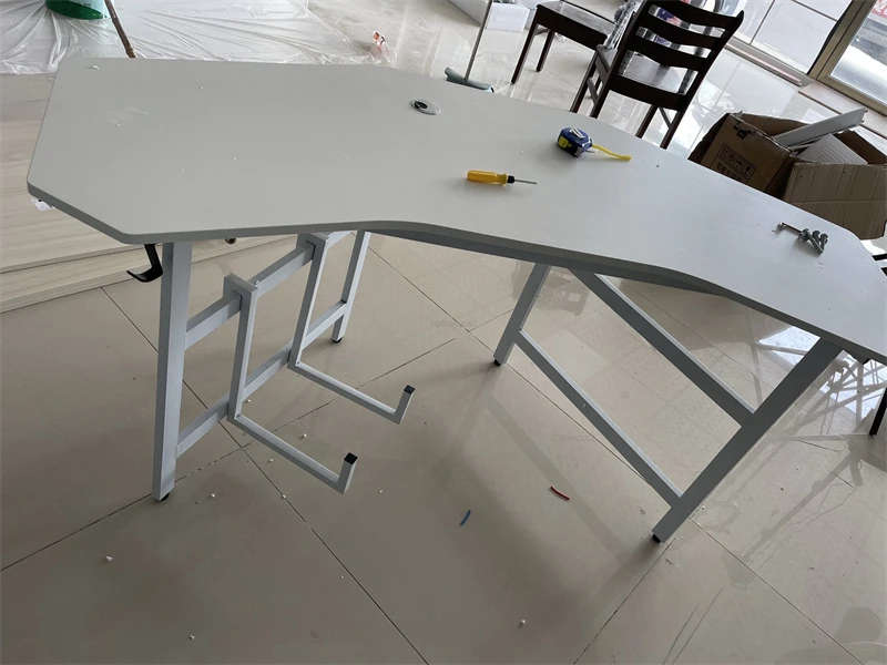 Description Picture 4 of itemHome Office Furniture Desktop Computer Desks Luxurious Professional E-sports Table and Chair Set Multi-functional Gaming Table